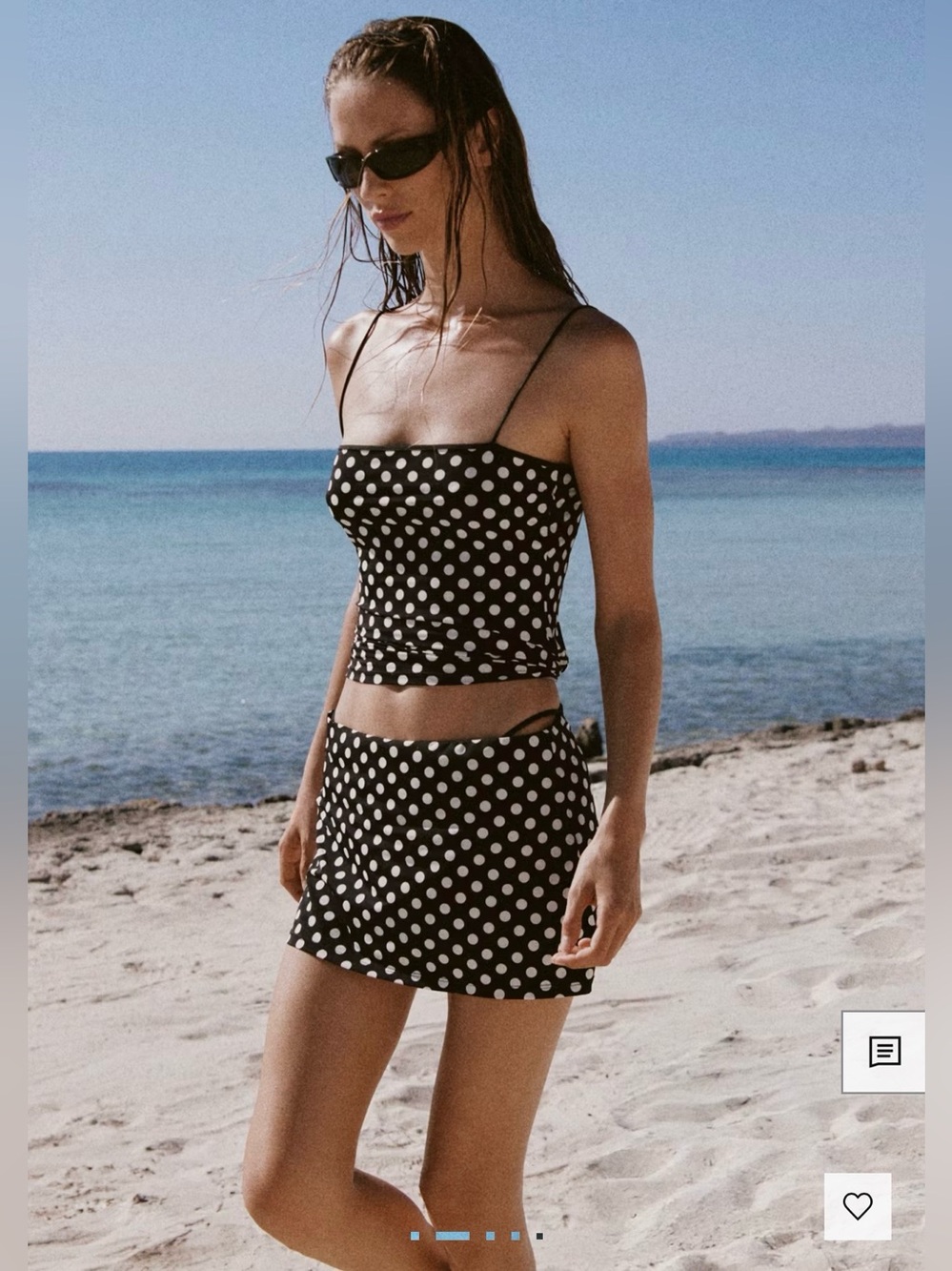 Polka-Dot Skirt